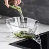 Cesta Escorredora de Legumes, Bacia para Lavar Legumes, Tigela Moderna para Cozinha, Prato Multifuncional Doméstico para Frutas, Cesta Escorredora, Cesta Criativa para Lavar Frutas