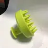 Escova de Shampoo de Borracha Macia com Dentes, Pente Massageador de Couro Cabeludo para Shampoo, Ferramenta para Lavar Cabelo de Uso Doméstico, Produtos para Cuidados de Salão de Cabeleireiro no Atacado