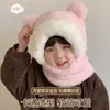 Gorro para Niños Niño 2025 Nuevo Bufanda de Invierno Integrada Gorro Engrosado a Prueba de Viento Niña Niño Protección para las Orejas Capucha