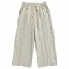 Pantalones de Lino Puro para Mujer, Estilo Delgado de Verano, Nuevo Modelo 2026, Cintura Alta, Corte Holgado, Caída Fluida, Adelgazantes, Pantalones Rectos de Pierna Ancha