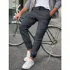 Estação Independente 2026 Calça Esportiva Masculina de Verão Estilo Europeu e Americano, Secagem Rápida, Simples, Versátil, Calça Casual Jogger com Cordão para o Dia a Dia
