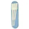 Fábrica en stock cortapelos de nariz manual seguridad limpieza recortador de vello nasal raspador limpieza de vello nasal doble cortapelos de nariz