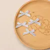 Materiales para Decoración de Moños Impresos Dulces y Frescos Atados a Mano, Accesorios para Zapatos y Calcetines, Accesorios de Moño de Cinta DIY