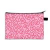 Bolsa Cosmética Portátil para el Día de San Valentín con Estampado Digital del Día de San Valentín para Mujer, Bolsa de Almacenamiento de Gran Capacidad, Regalo Acompañante
