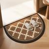 Alfombrilla de Baño de Barro Diatómico Estilo Retro para Puerta de Baño del Hogar Alfombrilla de Suelo para Baño Absorbente de Agua, Secado Rápido, Resistente a Manchas y Antideslizante Alfombrilla Venta al por Mayor