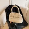 Bolso bandolera de hombro para mujer, estilo coreano, sencillo y combinable, de color liso, estilo primavera 2025