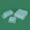 Caja Rectangular de Plástico Transparente de PP Caja de Empaque para Maquillaje Polvera Caja para Baterías de Hilo dental tamaño pequeño Caja de Empaque para Productos Pequeños