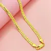 Yanni Comercio Exterior Deseo Collares Chapados Europeos y Americanos Más Vendidos Joyería Transfronteriza Joyería de Plata Collar de Cuerpo Entero de 5 mm Transfronterizo