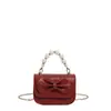 2026 Nuevo Bolso Cruzado de un Solo Hombro con Lazo Dulce, Bolso de Moda para Mujer, Bolso de Mujer Estilo Coreano, Cartera de Monedas Elegante con Cadena