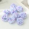 Decoración del Hogar Flor Artificial Cabeza de Crisantemo Bola de Seda Boda Boda Flor para Camino Guía Guirnalda de Hortensias Materiales de Producción
