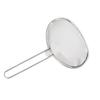 Colador semicircular de acero inoxidable para fideos, pesca, olla caliente, rejilla para aceite, colador para olla caliente picante, cuchara para estufa lateral, colador de malla, colador de malla