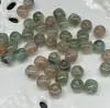 Venta Caliente Transfronteriza Cuentas Redondas de Acrílico Imitación Malaquita Cuentas de Calabaza de Amor Pulsera Colgante de Cuentas Semiacabado