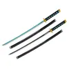 Cazador de demonios: Kimetsu No Yaiba Hoja Nichirin Espada de Bambú Tanjiro Zenitsu Agatsuma Prop de Cosplay Espada Venta al por Mayor