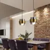 Nuevo candelabro para comedor, diseño de tres cabezas, mesa de comedor simple, estilo popular, lámpara de noche para dormitorio, lámpara creativa para barra de bar, arte de madera y hierro