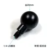 Suporte para transmissão ao vivo de celular, acessório em forma de bola com base de ajuste rotativo, parafuso 1/4, 3/8, cabeça de bola 1315172025, liga de alumínio