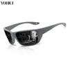 Nuevas Gafas de Ciclismo Estilo Europeo y Americano, Gafas de Pesca para Exteriores con Protección UV, Modernas Gafas de Sol Polarizadas para Hombre con Montura Completa