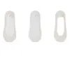 Meias Soquete de Seda de Gelo para Mulheres, Estilo Fino de Verão, Silicone Antiderrapante, Meias Invisíveis de Corte Baixo Sem Mostra, Adequadas para Sapatos Baixos e Saltos Altos, Solado de Algodão Absorvente de Suor