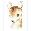 Amazon Venta Caliente Dibujo Animado Animal Colgante Pintura Elefante Tigre Dormitorio Lienzo Pintura Núcleo Venta al por Mayor Habitación Infantil Pintura Decorativa