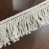 Fio de algodão borla saia de renda casa decorações macias barba cortina de renda roupas acessórios de renda local atacado