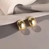 Pendientes Coreanos Brillantes de Gota de Agua Estilo Nuevo Simples de Gama Alta Diseño Estilo Frío Pendientes de Aguja de Plata 925 Venta al por Mayor