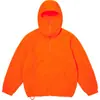 Moletom com Zíper Meio, Cor Lisa Tendência Y2K, Estilo Europeu e Americano Outono/Inverno, Solto, High Street, Hip-Hop, Com Capuz, Punk