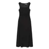 Comércio Exterior Roupas Femininas 2026 Primavera Novo Estilo Europeu e Americano Moda Vestido com Decote U Cintura Marcada com Pregas 760056 Branco