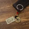 Explosiones de Puesto Dinero Wudi de Bronce Viejo de Yunnan Llavero de Coche Colgante de Bolsa de Cobre Regalo de Viaje Joyería