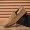 Zapatos Casuales de Verano para Hombre Zapatos de una Sola Capa Versátiles Zapatos Deportivos Slip-on Piernas de Corte Bajo Zapatos para Conducir Zapatos de Moda Zapatos Transfronterizos para Hombre