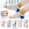 Calcetines para niños 2022 verano nuevos de malla fina transpirables absorbentes de sudor de tubo corto de algodón tipo calcetín de barco calcetines para niños y niñas venta al por mayor