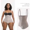 Body moldeador para mujer para control de abdomen y adelgazamiento de cintura, fajas europeas y americanas de talla grande, fajas reductoras de cintura y levantadoras de glúteos