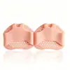 Almohadillas para antepié al por mayor en stock, plantillas anti-dolor para mujer, protección para los pies, antideslizantes, almohadillas de antepié de panal ultrablandas, anti-rozaduras para tacones altos