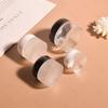 Fábrica de Origem em estoque Frasco de Creme para Olhos Cor Creme 5g10g15g Frasco de Vidro para Creme para Olhos Fosco Tampa Tipo Pão em estoque Tampa