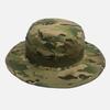 Gorro Camuflado CS Camuflado Proteção Solar Fã do Exército Outdoor Chapéu de Pescador Montanhismo Aba Redonda Quebra-Sol Chapéu Casual de Pesca