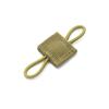 Accesorios de Chaleco Multiusos Hebilla Colgante Cinturón Táctico para Exterior Hebilla Fija Antena PPT Linterna Cinta Elástica Anillo de Sujeción