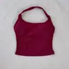 Chaleco de Yoga Ajustado Cruzado con Cuello Halter, Nuevo Chaleco Deportivo de Secado Rápido y Alta Elasticidad, Top Versátil Casual Ajustado