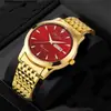 Moda de Negocios Transfronteriza Correa de Acero Tendencia Nicho Reloj para Hombre Mano Rápida Explosión Resistente al Agua Reloj de Cuarzo para Hombre