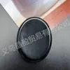 Cristal Natural Oval Piedra para el Pulgar Jade Ágata Piedra de Olvido Masajeador de Dedos Piedra de Yoga Raspado Mayoreo