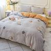 Clase a algodón funda de edredón de algodón de cuatro piezas Nantong ropa de cama textil para el hogar sábana estampada funda de edredón juego de tres piezas 4 venta al por mayor