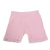 Pantalones de Seguridad para Niñas, Pantalones Cortos de Tres Puntos Anti-luz para Bebé, Leggings para Niños, Pantalones de Seguridad de Encaje Delgado de Verano