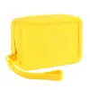 Bolsa de Maquiagem de Silicone Portátil Lavável Grande Capacidade Tridimensional Não Dobrável Bolsa de Armazenamento de Artigos de Higiene Pessoal Porta-moedas Multifuncional Doméstico