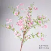 Flores de gardênia artificiais estilo Ins com hastes longas para decoração de casamento, flores falsas para sala de estar e hall de entrada, atacado de gardênias artificiais