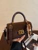 Bolso Pequeño de Mano, de Hombro, Cruzado para Mujer, Moda Coreana 2025 Otoño e Invierno Nuevo, Versátil, para Ir al Trabajo, Bolso de Mano de Moda