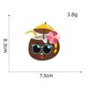 Novo Fabricante de Patches de Tecido Havaiano Série de Cores Spot Patch Bordado Patch para Jaqueta de Penas Peça de Roupa Externa Patch Bordado Computadorizado