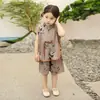 Roupa de Irmão e Irmã Conjunto Hanfu para o Festival do Meio do Outono Infantil Roupas de Verão para Meninos Meninas Bebê Pequeno Mestre Traje Antigo Traje de Performance 1º de Junho