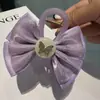 Pinza para el Cabello de Malla con Lazo de Super Hada para Mujer, Dulce Elegante, Fresca y de Alta Gama, Pinza de 10 cm en la Parte Posterior de la Cabeza