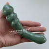 Suministro Directo de Fábrica de Piedra Semipreciosa Cristal Natural Aventurina Verde Palo de Masaje Palo de Masturbación Juguete Sexual Tallado Femenino