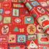 Papel de Presente de Natal Papel de Presente de Alta Qualidade Desenho Animado Caixa de Presente de Aniversário Infantil Fruta da Paz Papel de Presente Kraft
