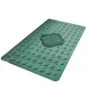 Alfombrilla Antideslizante Sencilla para Baño Ventosa para Tina Almohadilla Antideslizante para Pies Hueca Drenaje Sin Acumulación de Agua Alfombrilla Especial para Baño