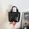 Bolso de Hombro de Lunares de Moda para Mujer Verano 2026 Nuevo Bolso Cruzado Sencillo de Nicho Bolso de Mano Elegante para el Trabajo