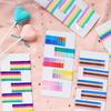 Paquete de 50 ~ ¡Sentido de Chica Vigorosa! Pasador de Arcoíris Color Caramelo Estilo Harajuku Japonés y Coreano Accesorios Básicos para el Cabello